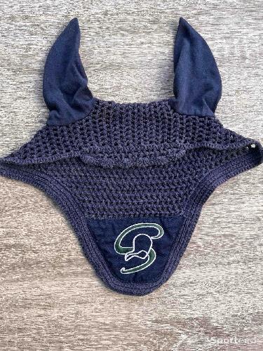 Equitation - Bonnet forestier bleu marine taille cob - photo 3