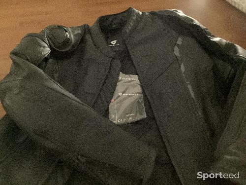 Moto route - Blouson moto cuir - photo 5