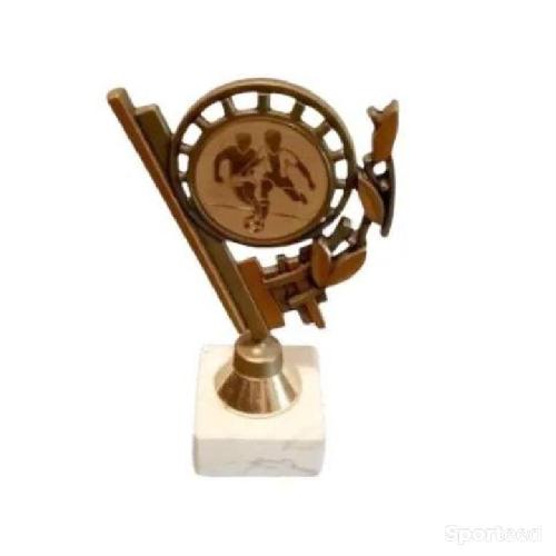 Trophée de football en métal de 17 cm