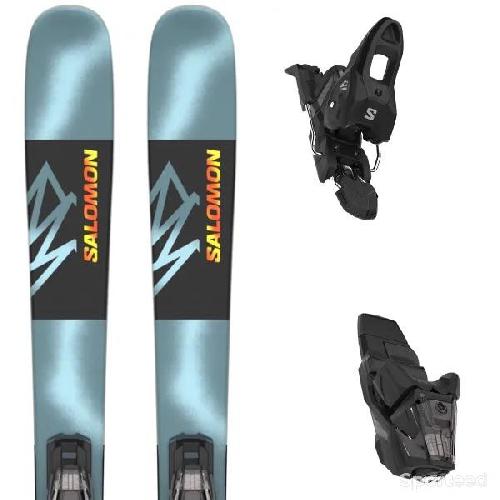 Ski alpin - Ski Salomon neuf - QST Spark (taille 157cm) + Fix M10 - photo 6