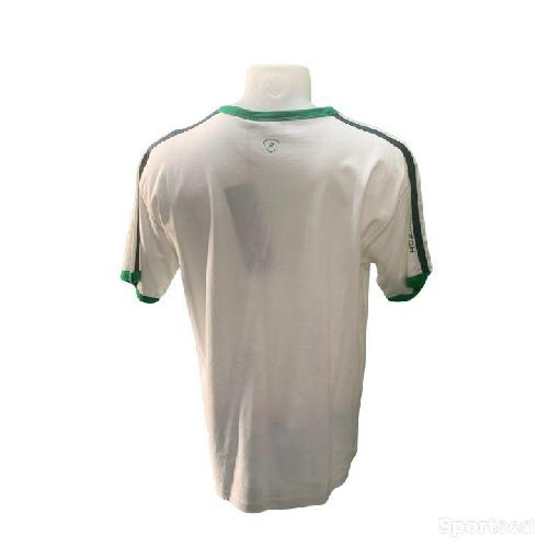 Rugby - Tee shirt de Rugby à Manches Courtes Blanc et Vert  - photo 4