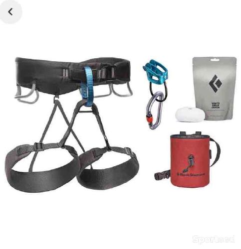 Kit baudrier escalade
