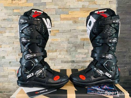 Moto cross - Bottes Cross Sidi Crossfire 3 SRS Noires T40 - photo 6