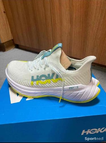 Course à pied route - Chaussures de running hoka carbon x3 - photo 6