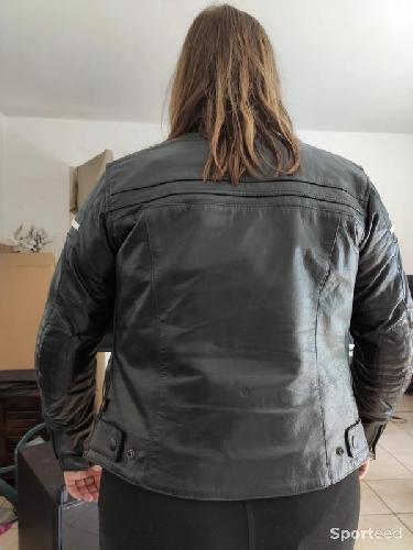 Moto route - Veste de moto femme en cuir - photo 4