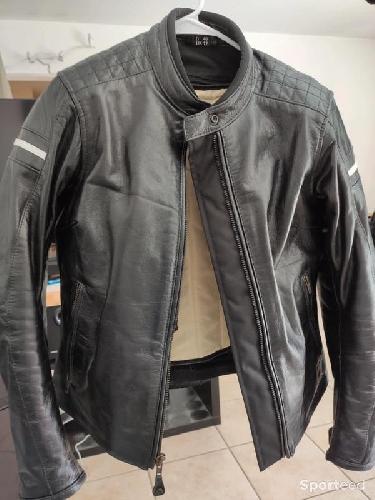 Moto route - Veste de moto femme en cuir - photo 4