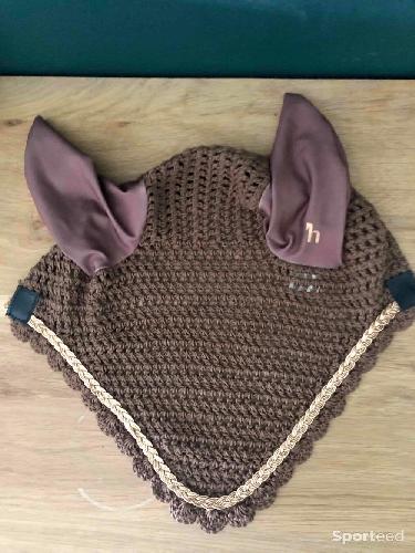 Bonnet brun et doré horze 