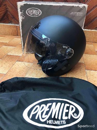 Moto route - Casque jet Premier - photo 6