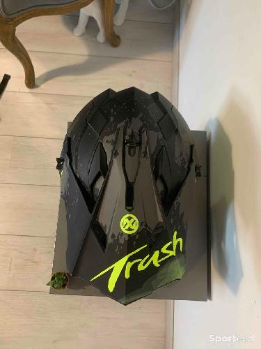 Moto cross - Casque de moto Trash - photo 6