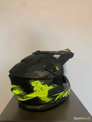 Moto cross - Casque de moto Trash - photo 6