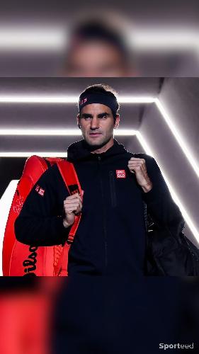 Tennis - Veste Federer Competition noire - photo 5