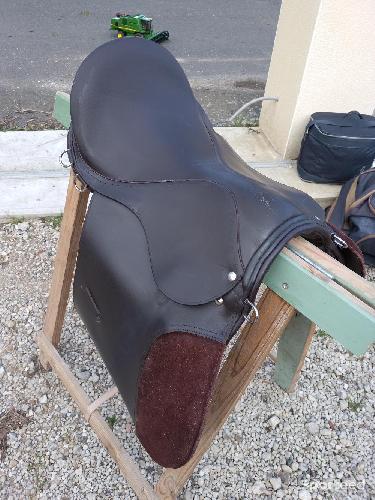 Equitation - Selle 17.5 brun - photo 5