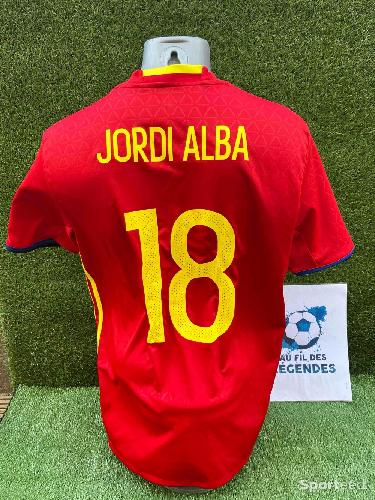 Football - Maillot Jordi Alba Espagne - photo 6