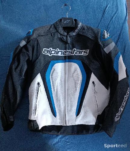 Moto route - Veste en cuir Alpinestar  - photo 4