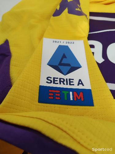 Football - Maillot AC Fiorentina signé par Jonathan Ikoné - photo 6