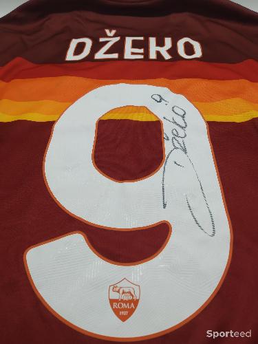 Football - Maillot AS Roma signé par Edin Dzeko avec certificat - photo 6