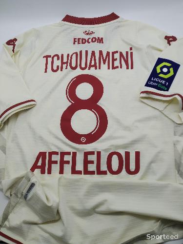 Football - Maillot AS Monaco Aurélien Tchouameni - photo 6