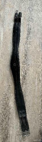Sangle en cuire noire 