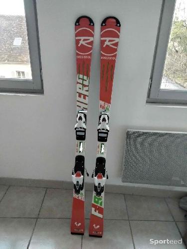 Ski alpin - Ski junior Rossignol Hero Ski junior Rossignol Hero 139 cm R9 m  - photo 5