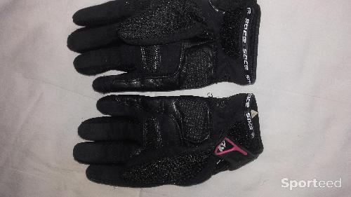 gants moto femme
