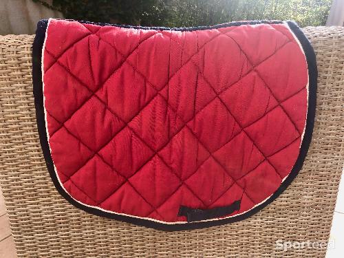 Equitation - Tapis Chabraque Rouge drapeau USA - photo 3