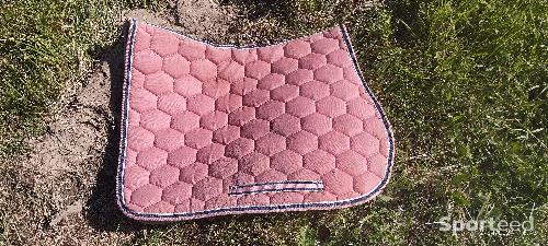 Equitation - Tapis de selle equithème rose - photo 3