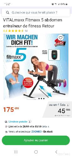 Fitness / Cardio training - Vital maxx fitmaxx5, jamais servi - photo 5