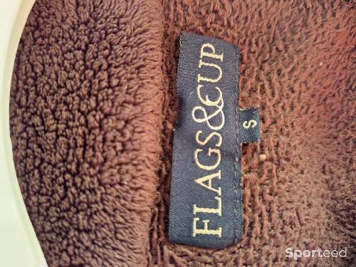 Equitation - Veste en polaire Marron flags and cup taille S - photo 5