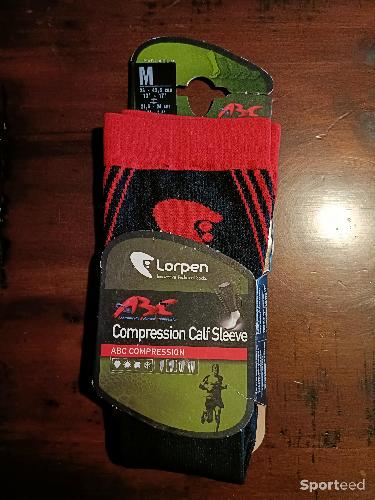 Lorpen Manchon de compression Rouge M