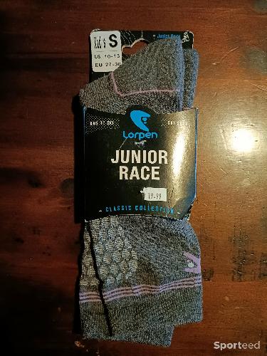 Lorpen  Chaussette Junior   race Grise S (2730) 