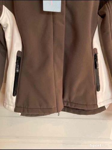 Equitation - Veste Cenis femme marron / beige S - photo 6