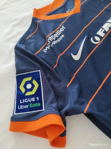 Football - Maillot Porté par Mavididi du Montpellier HSC - photo 6