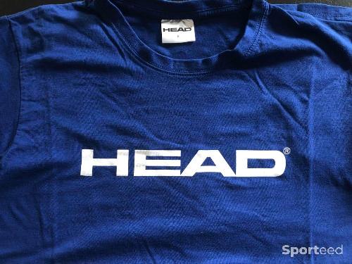 Tennis - T-shirt HEAD bleu taille S - photo 5