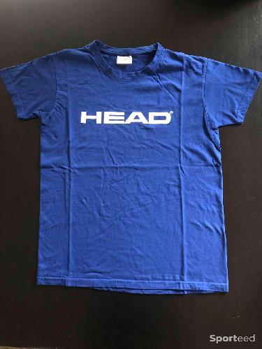 Tennis - T-shirt HEAD bleu taille S - photo 5