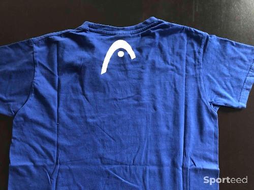 Tennis - T-shirt HEAD bleu taille S - photo 5