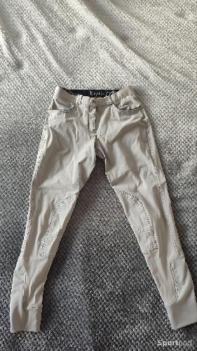 Equitation - Pantalon equitheme gris perle  - photo 6