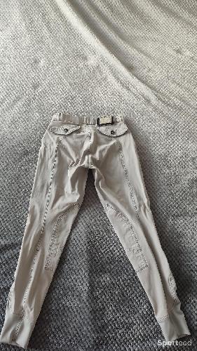 Equitation - Pantalon equitheme gris perle  - photo 6