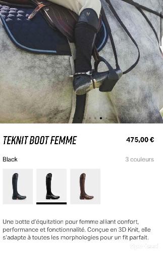 Equitation - Bottes d’équitation teknit boot - photo 4