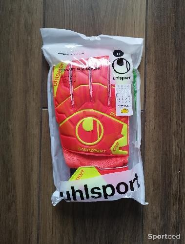 Football - Gants de Football gardien de but Uhlsport Taille 11 neufs et étiquetés  - photo 6