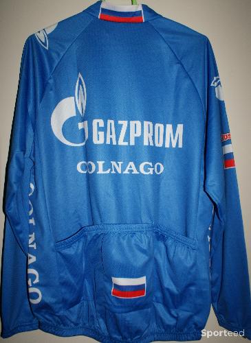 Vélo tout terrain - VTT - Maillot vélo manches longues - team 'Colnago' - bleu - xxl - photo 4