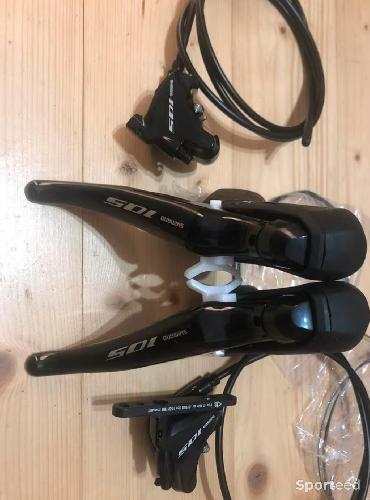 Vélo route - Manettes Shimano 105 2x11v ST-R7020 + BR-R7070 - photo 6