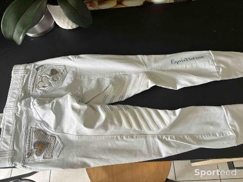 Equitation - Pantalon blanc equithem  - photo 5