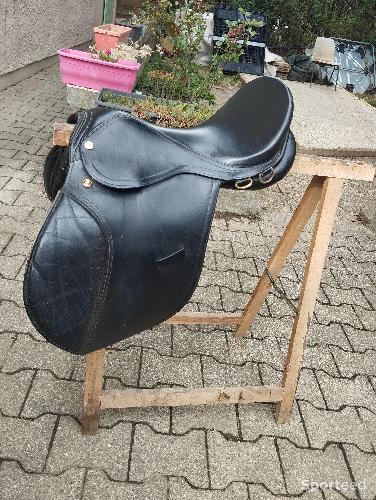 Equitation - Selle mixte cuir noir 17 - photo 6