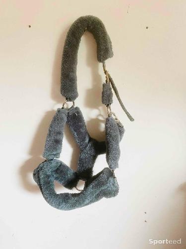 Licol moumoute gris poney 