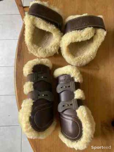 Lot guêtres / protège boulet 