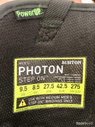 Snowboard - Boots Burton Photon  pour step on - photo 6