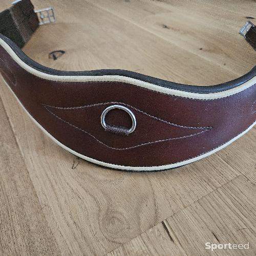 Equitation - Sangle cuir anatomique 135cm - photo 6