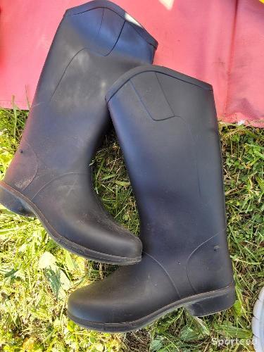Botte équitation caoutchouc enfants 