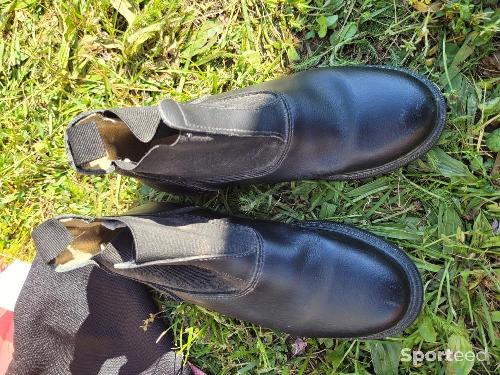 Bottines noir équitation 