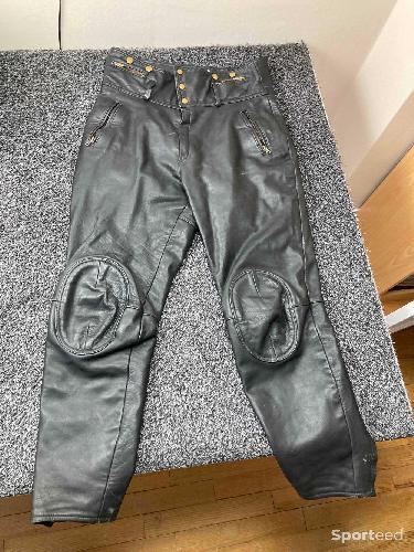 Moto route - Pantalon moto cuir homme  - photo 6